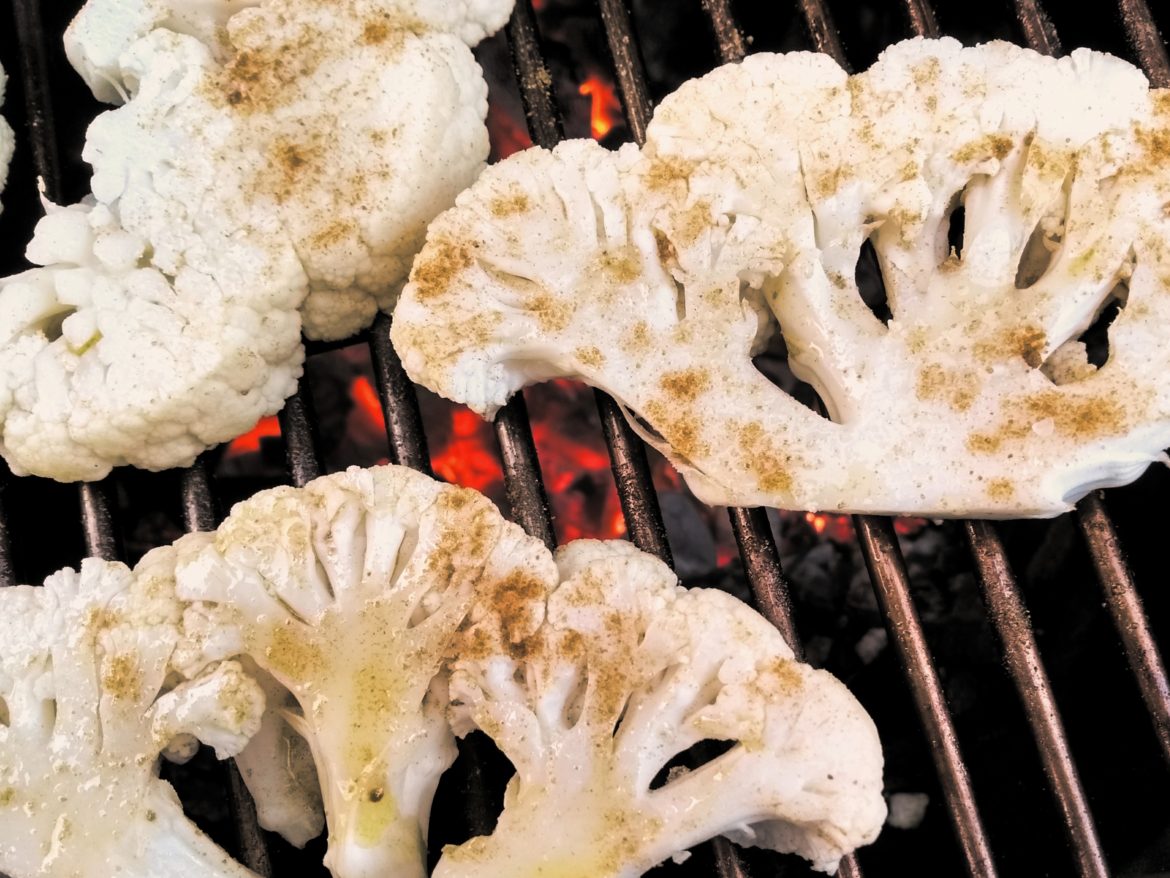 Bloemkoolsteak met komijn
