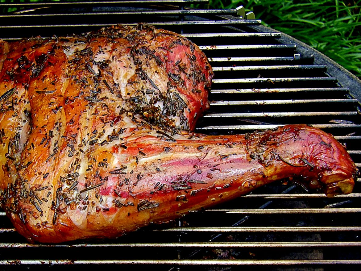 Lamsschouder met Griekse marinade